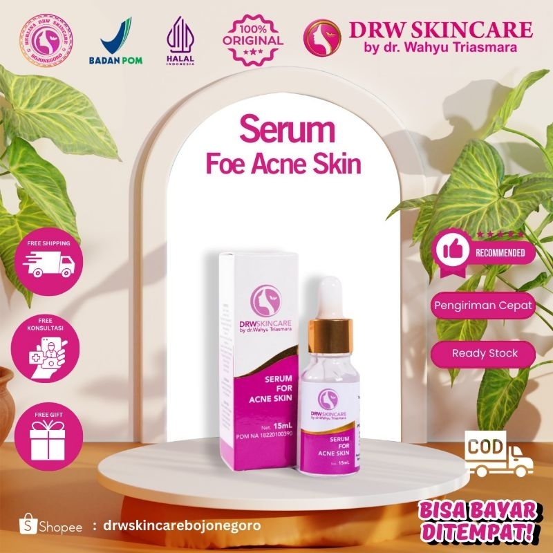 Serum Acne / Serum Vit C E DRW Skincare