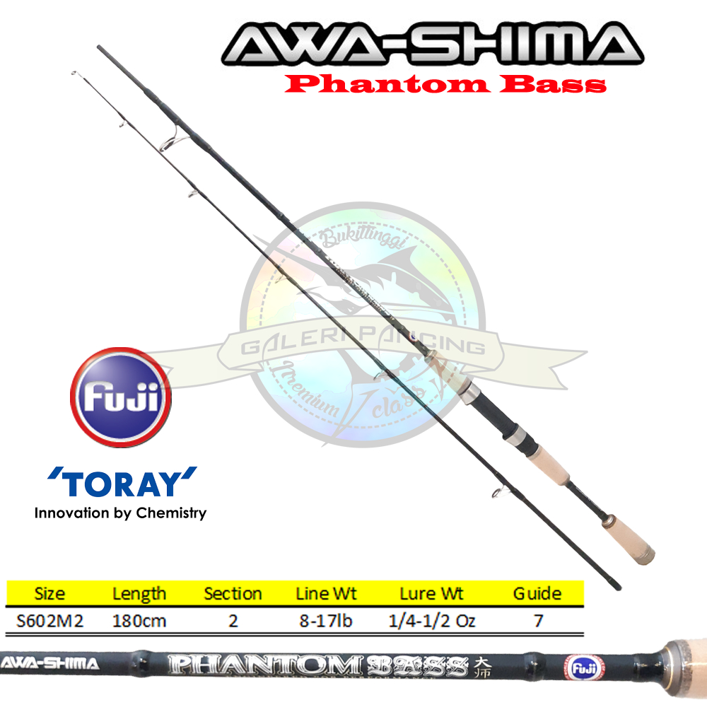 Joran Pancing Awashima Phantom Bass 602 180cm 8-17lb