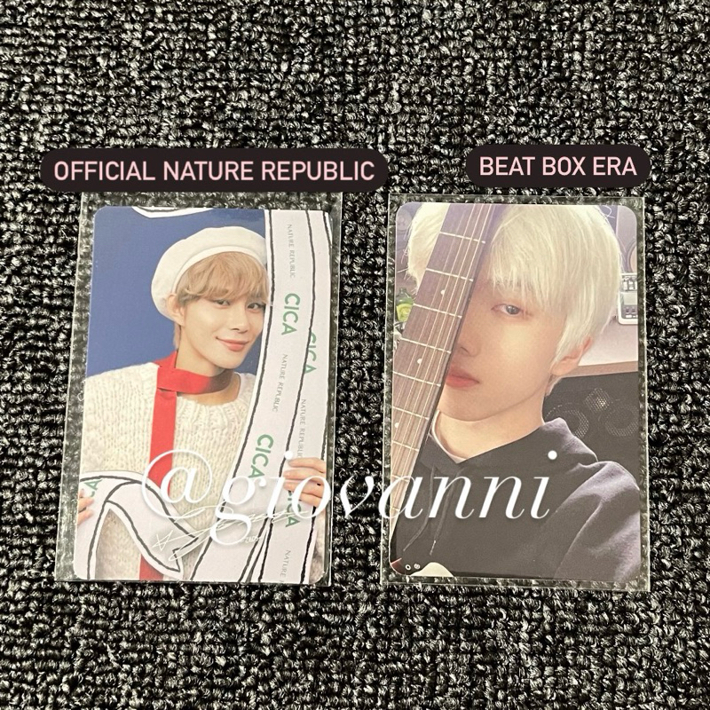 PHOTOCARD OFFICIAL PC KIM SEONHO CNBLUE MINHYUK JUNGWO NATURE REPUBLIC JISUNG BEATBOX
