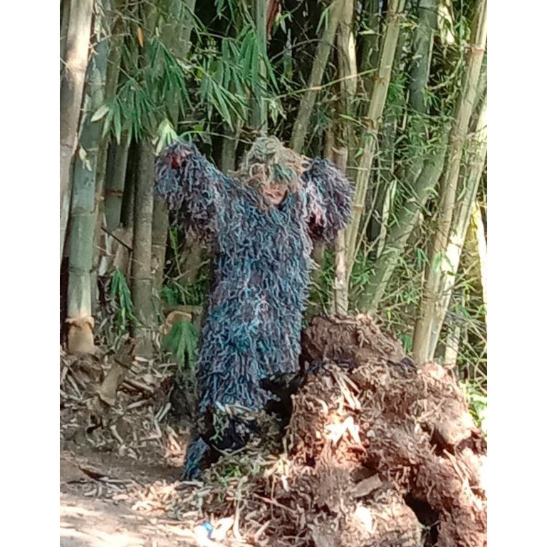 KODE P13Y baju ghillie suit  gili  camo