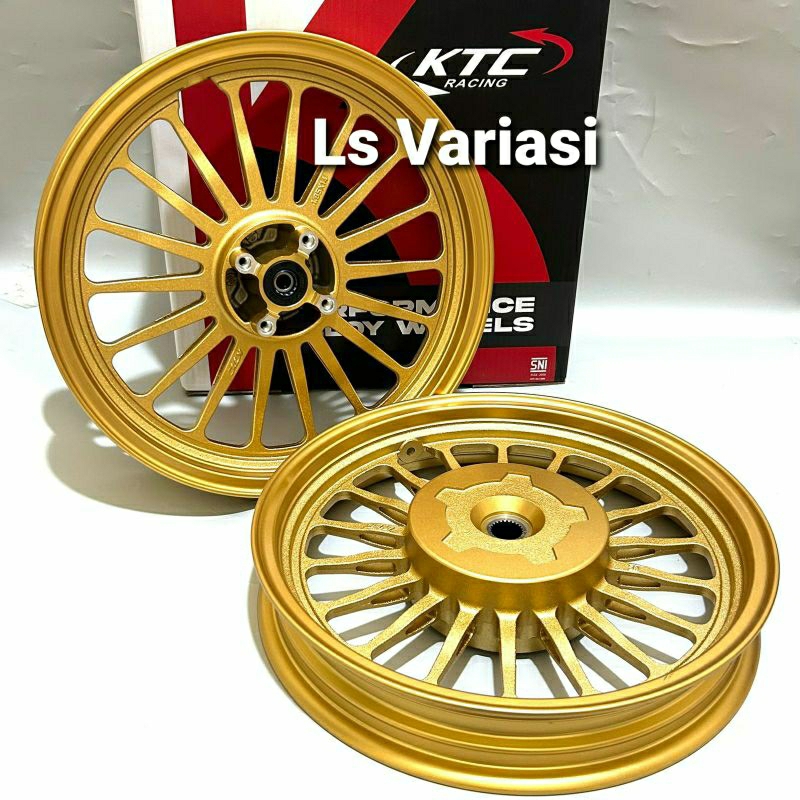 Velg KTC Rebel palang 18 matic Vario 125 , Vario 150 Vario 110 Beat Scoopy genio  velg Ktc racing Ne