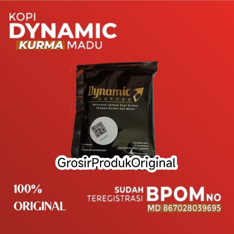 

Kopi Dynamic Original Eceran 1 sachet