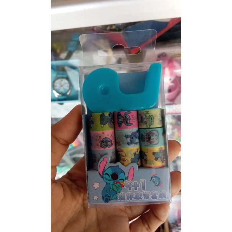 

washitape karakter lucu stich dan lotso