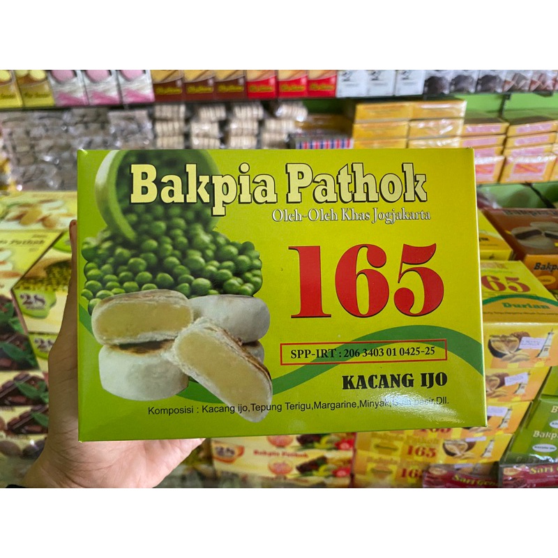 

GEBYAR PROMO BAKPIA PATHOK BASAH 165 KACANG IJO KEMASAN VAKUM ISI 2 BIJI