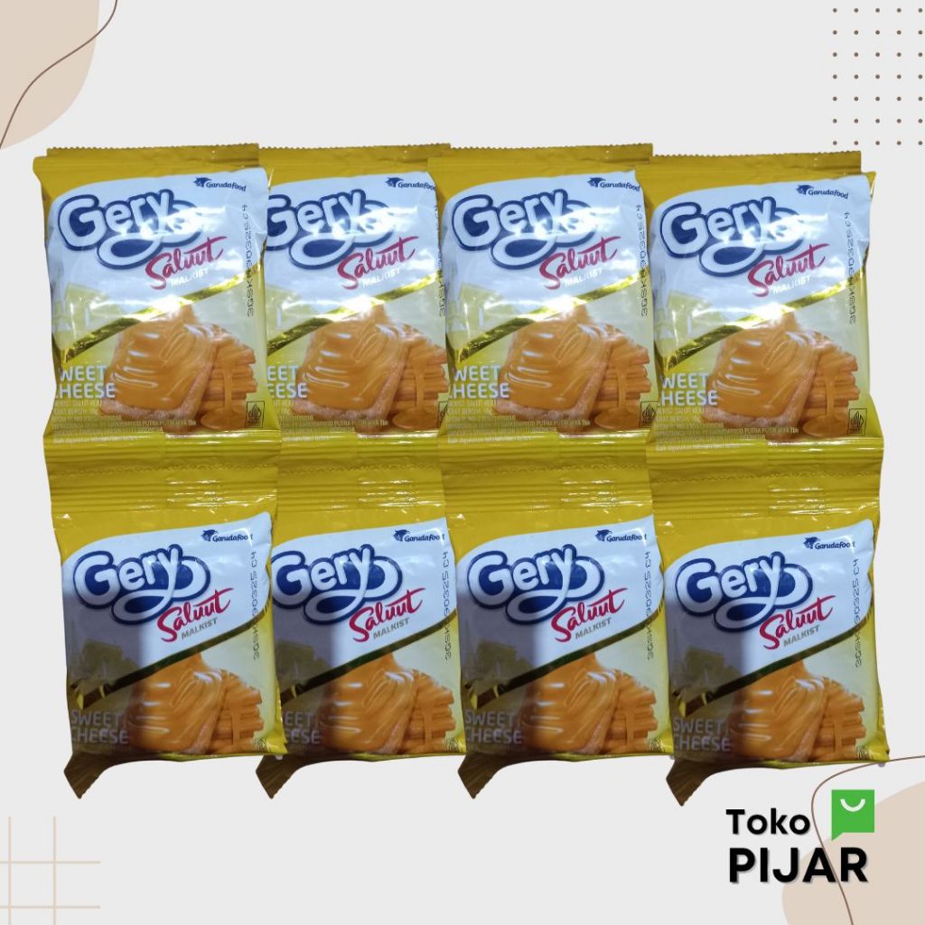 

GERY SALUT MALKIST KEJU Kemasan Pack isi 2 renceng (20 sachet)