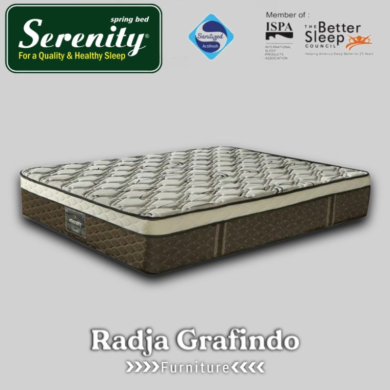 Springbed Serenity Eternity- Serenity by Elite Springbed  5.0 Kasur Saja / Full Set