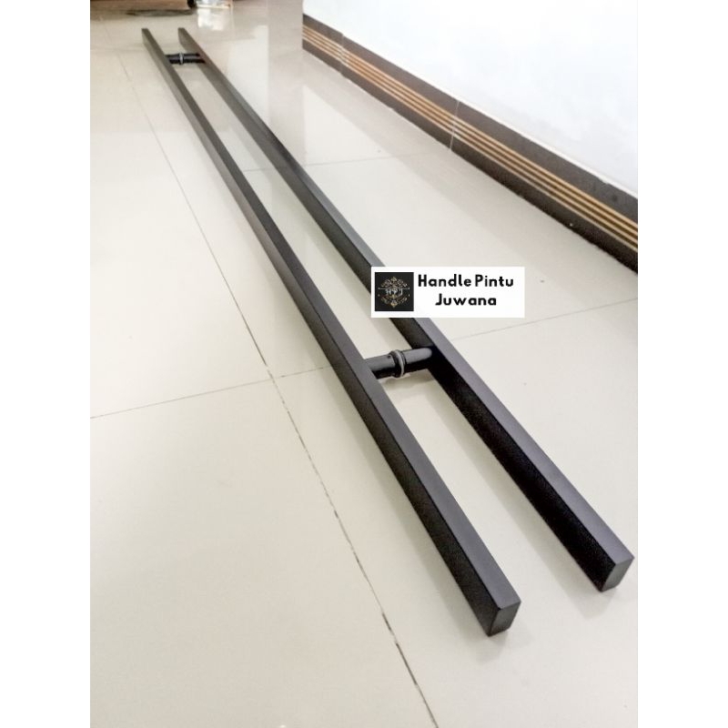 Gagang Pintu Rumah Baut Tembus Handle pintu minimalis stainless steell baut tembus 45cm 60cm 80cm Ta