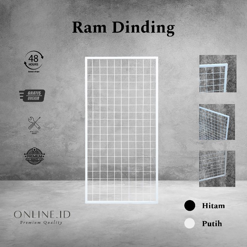 Ram Dinding 50x100cm || ram wiremesh