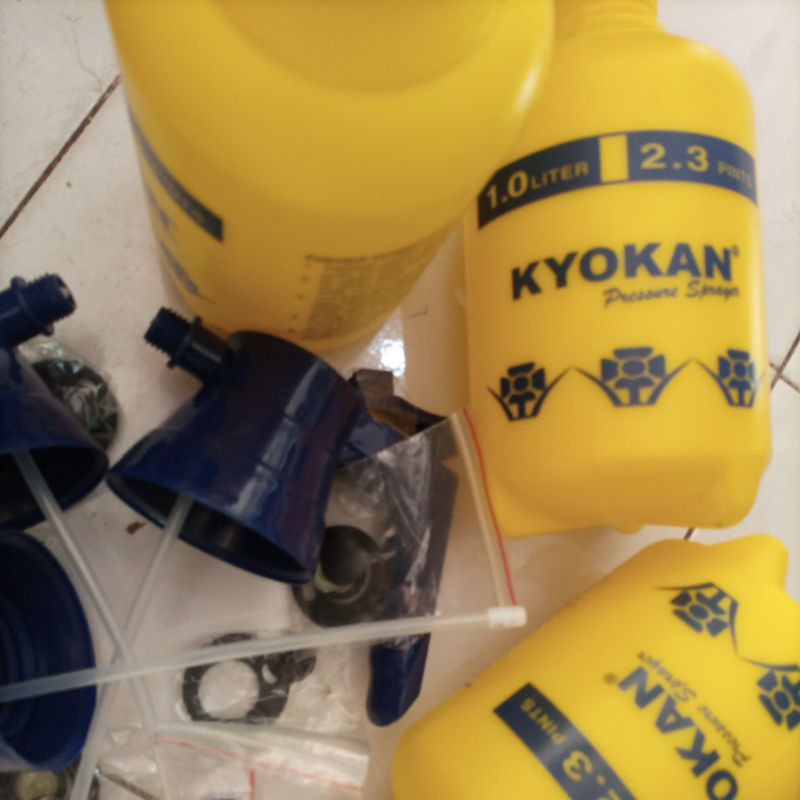 Tabung, Gagang, Seal dan Klep Pompa Kyokan Original