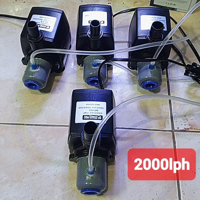 Pompa protein skimmer aquarium laut modifikasi kaps 2000lph