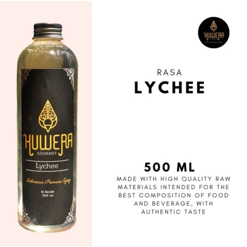 

Sirup Lychee - Kuwera syrup 500 ml