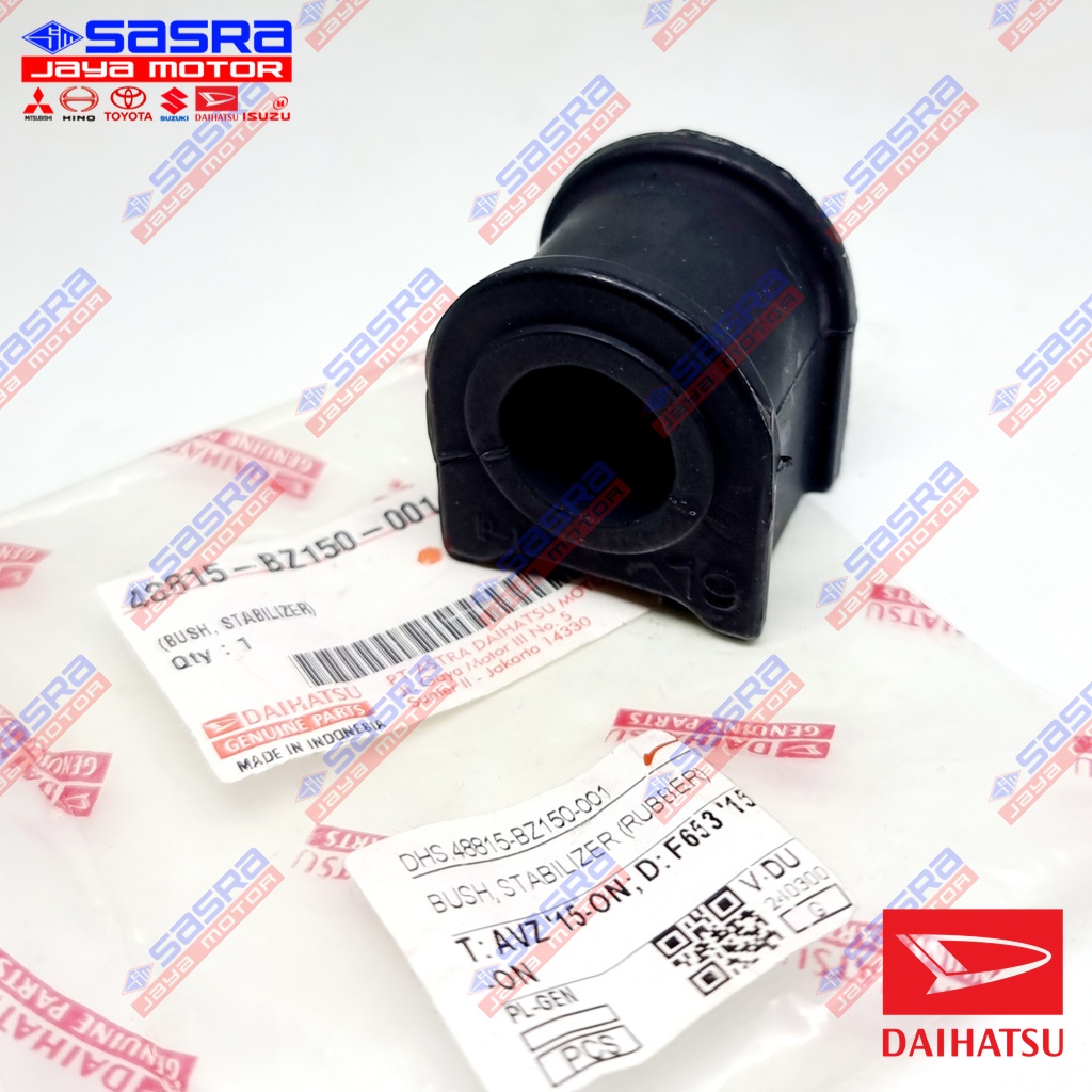 Bos Stabil Depan Belah ORI AVANZA/XENIA 2015-2021 Daihatsu Genuine Parts DHS.48815-BZ150-001 Bush St