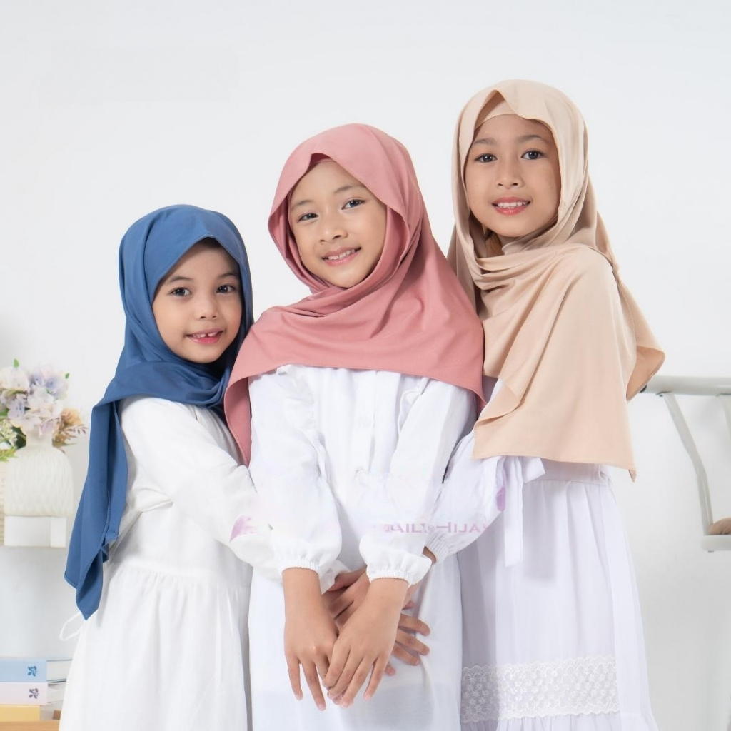 ORLANS - Kerudung Pashmina Bando Anak  Inner