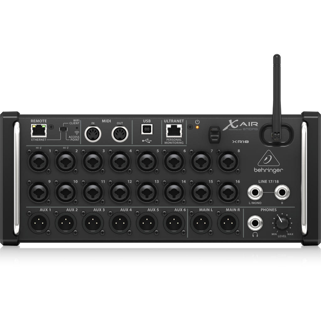 MIXER DIGITAL BEHRINGER X-AIR XR 18