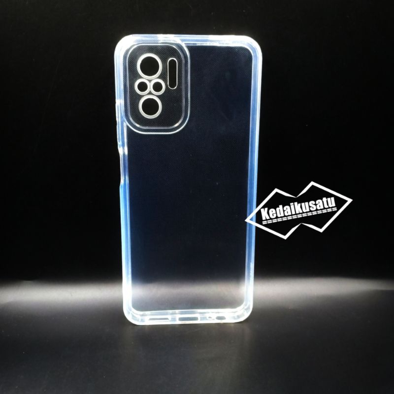 Xiaomi Redmi Note 10  Redmi Note 10s  Clear Case HD Softcase Bening Transparan Anti Jamur Xiaomi Red