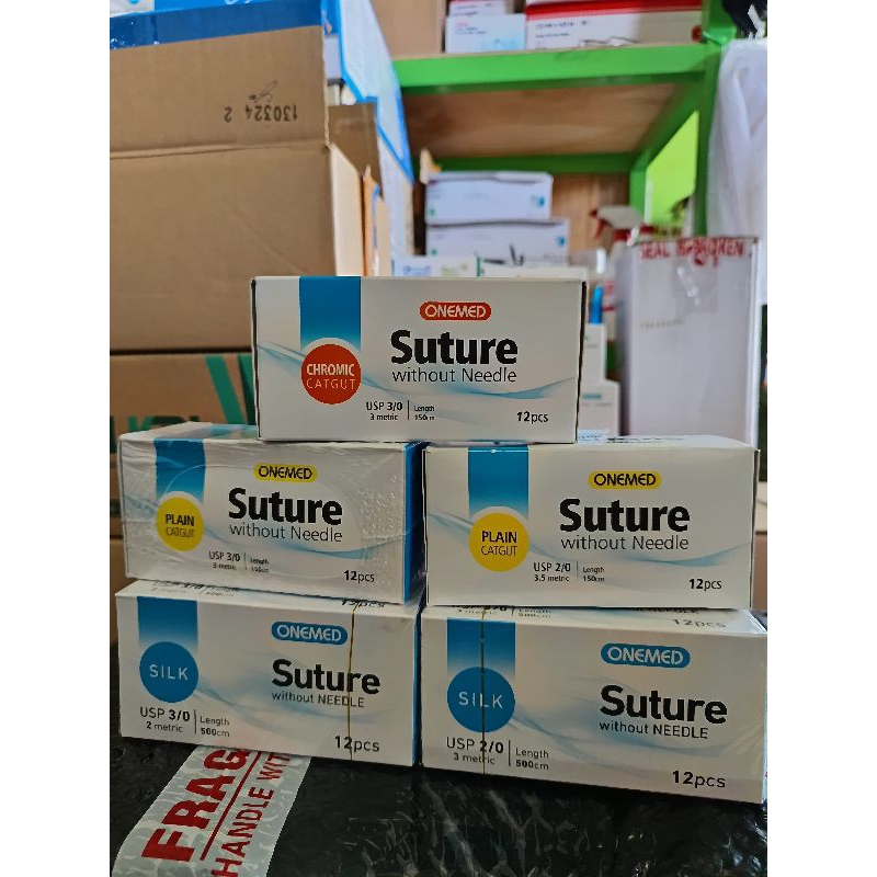 Catgut Silk, Plain dan Chromic Onemed