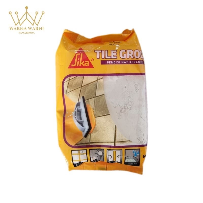 Semen Nat SIKA Tile Grout White 1kg