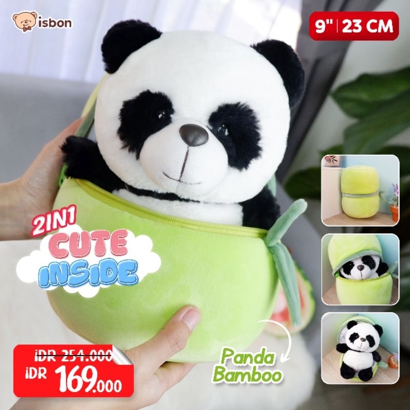 Panda Bamboo 2in1 istana boneka