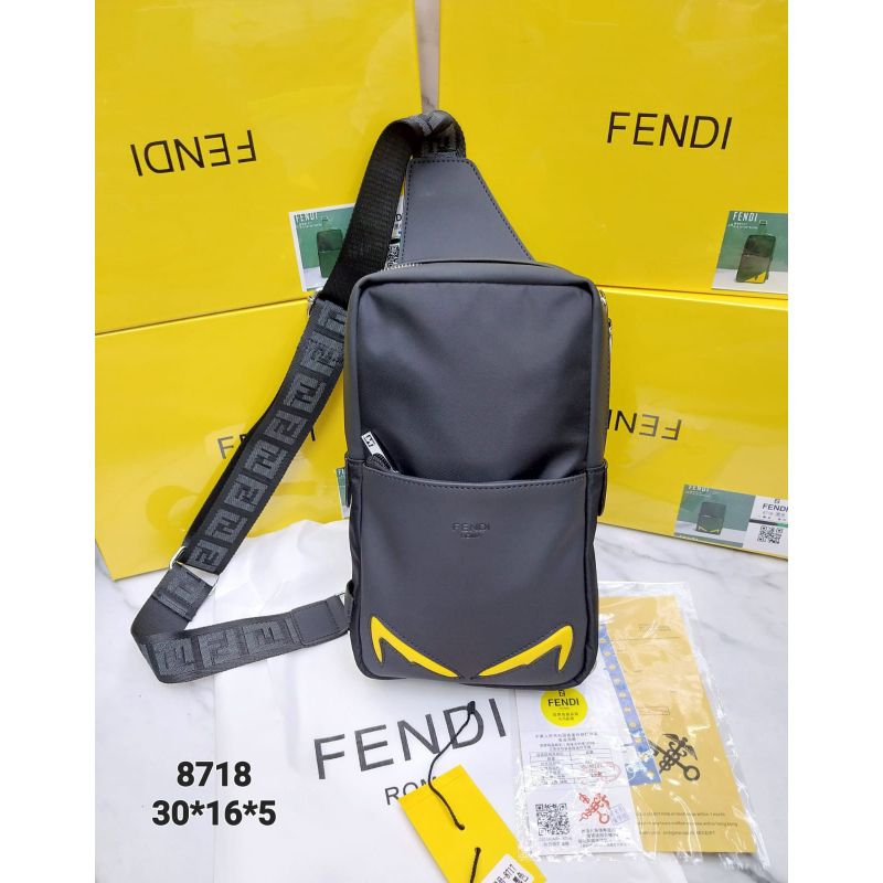 BODYBAG PRIA MEWAH TAS SELEMPANG PRIA IMPORT FENDI1124