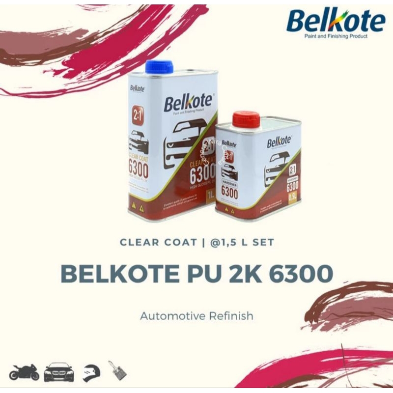 clear belkote 6300 / Pernis Belkote pu 2k
