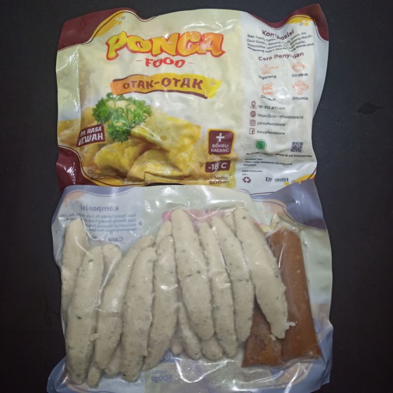 

Otak otak Ponca plus Bumbu