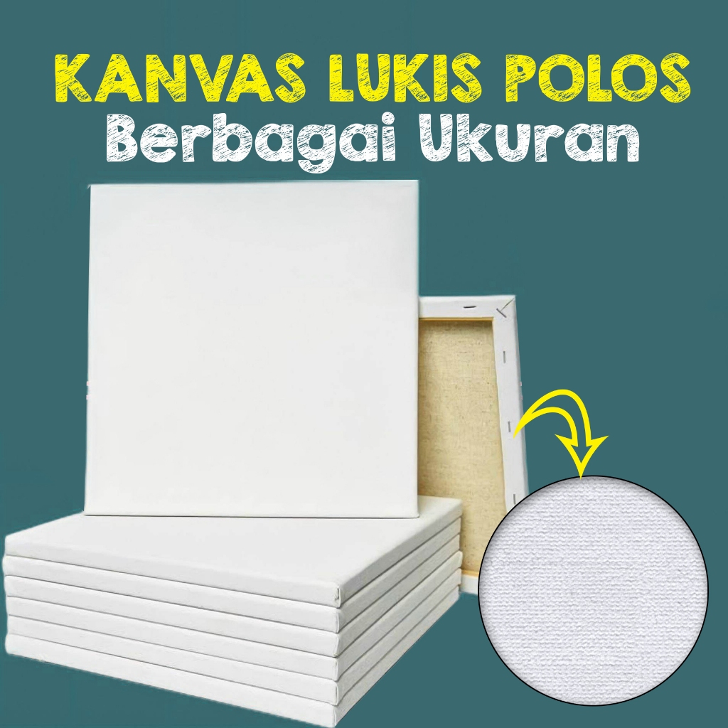 

Kanvas Lukis Polos (15x15)