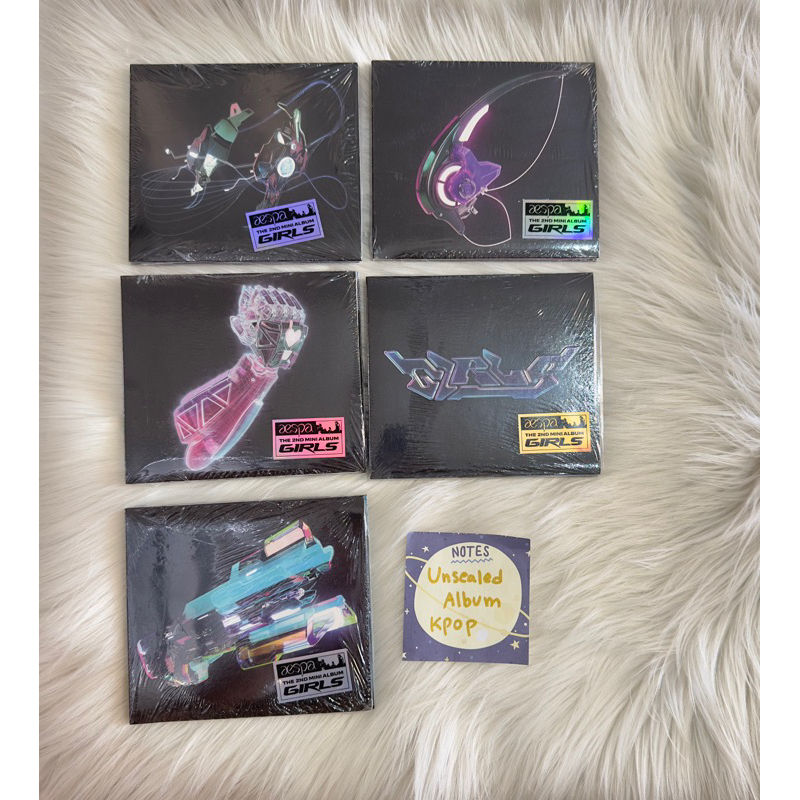 (Sealed) Aespa - Girls Digipack 2nd Mini Album Karina Giselle Winter NingNing ver Digi photocard pc