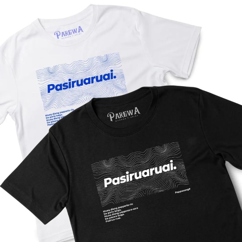 PAREWA KAOS KATA-KATA MANDAR CUSTOM | KAOS MANDAR | DISTRO MANDAR