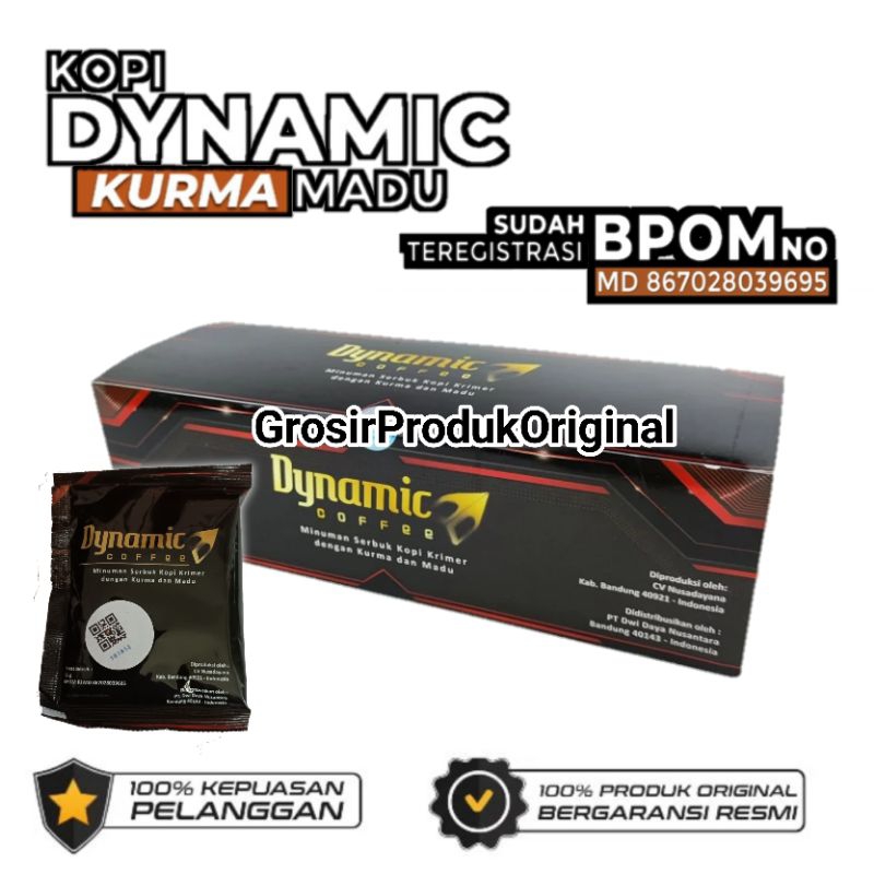 

New Kopi Dynamic Original 30 sachet Dynamic Coffee Dynamik Kopi Dinamik