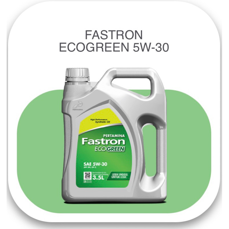Oli Mobil Calya,Sigra,Ayla dll Ecogreen 5W-30 3,5L