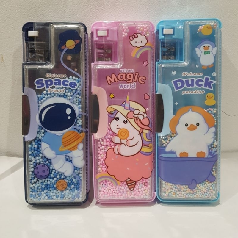 

Tempat Pensil Magnet Sprinkle Motif Unicorn/Astronot/Duck 35287