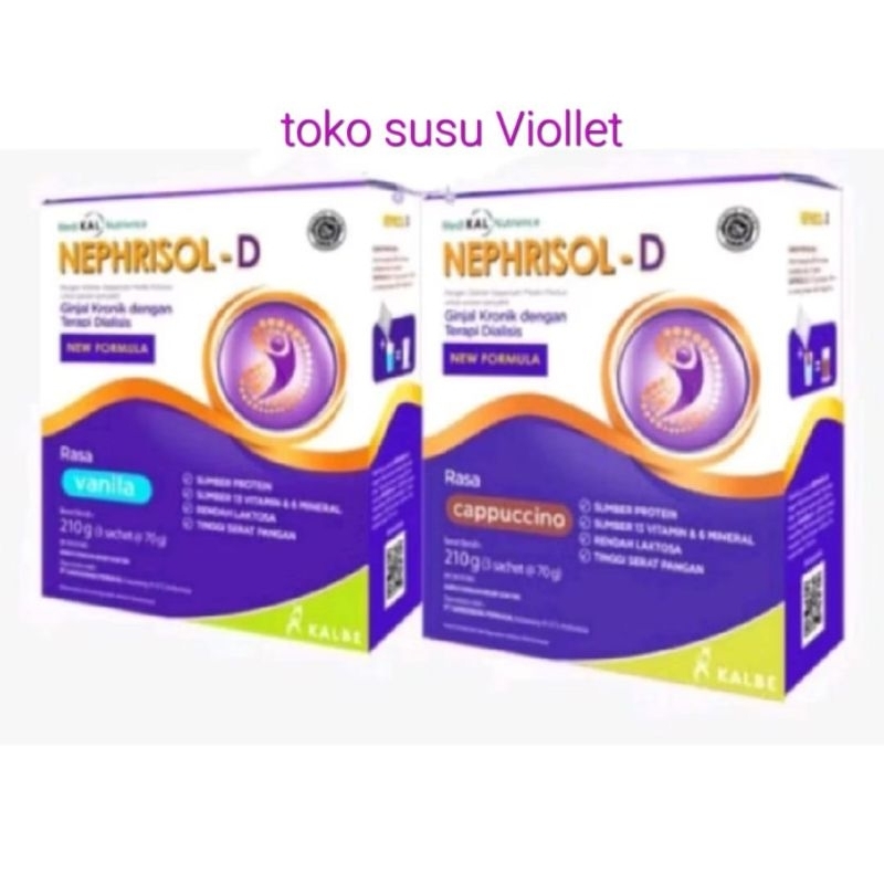 

Nephrisol D Vanila/Cappuccino 210gr