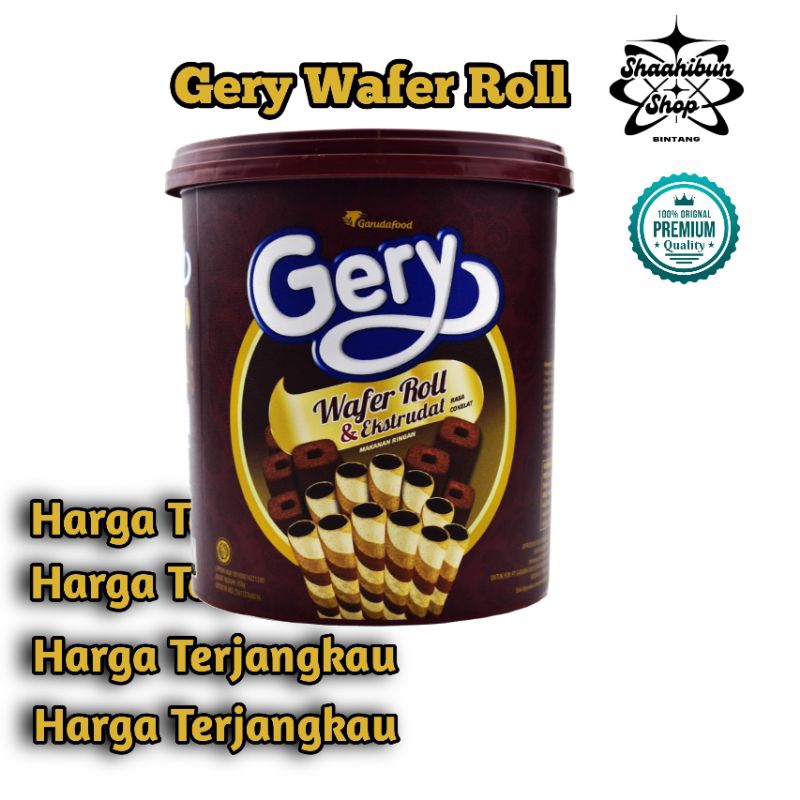 

5 | Gery Wafer Roll & Ekstrudal | Gery/Snack/ Snack Murah