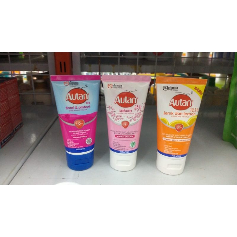 Autan Lotion Anti Nyamuk 50ml | Lotion Anti Nyamuk