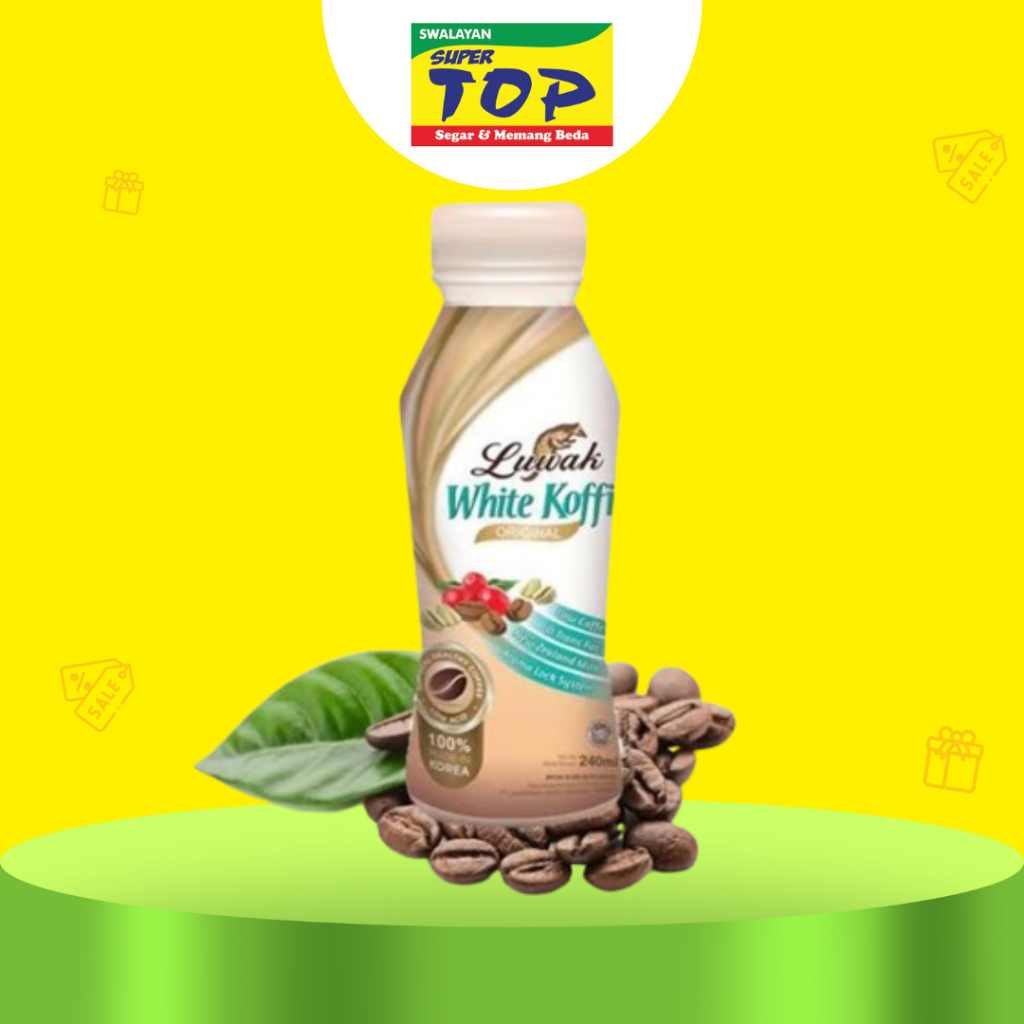 

~TOP~LUWAK WHITE KOFFIE BOTOL 240ML