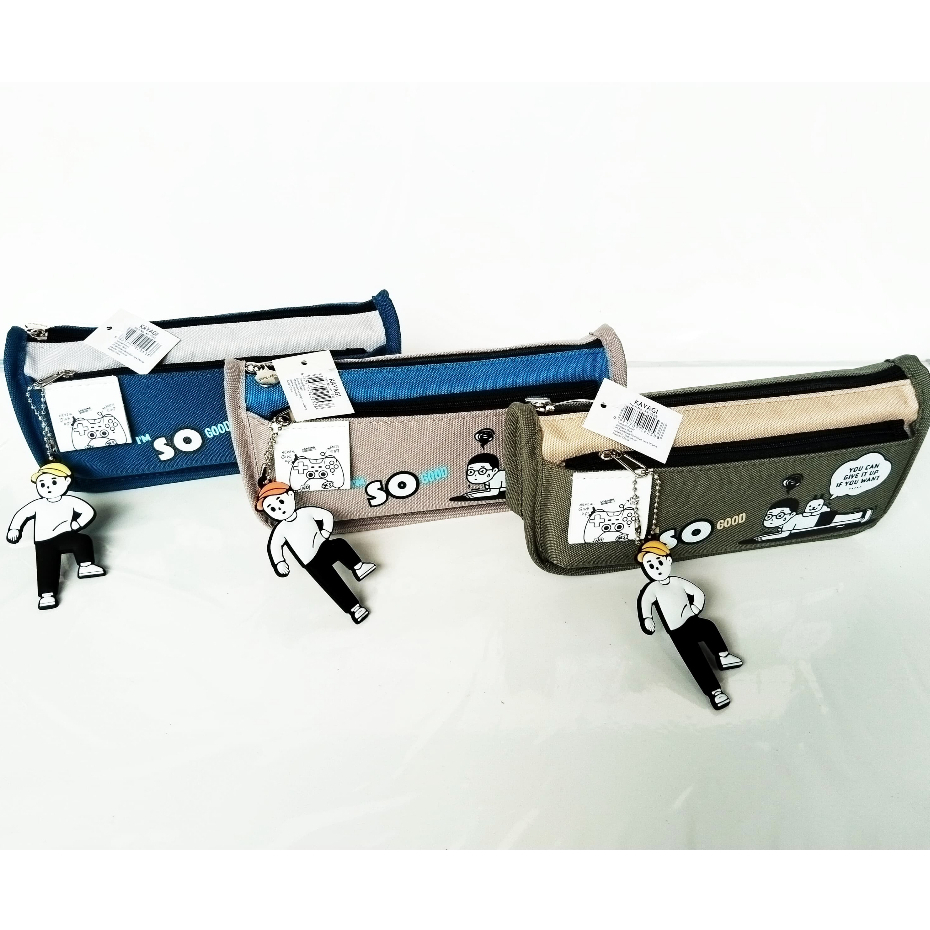 

Tempat Pensil Kain Ritsleting KAYAGI KY-7538 / Kotak Pensil KAYAGI / Tempat Pensil Kain