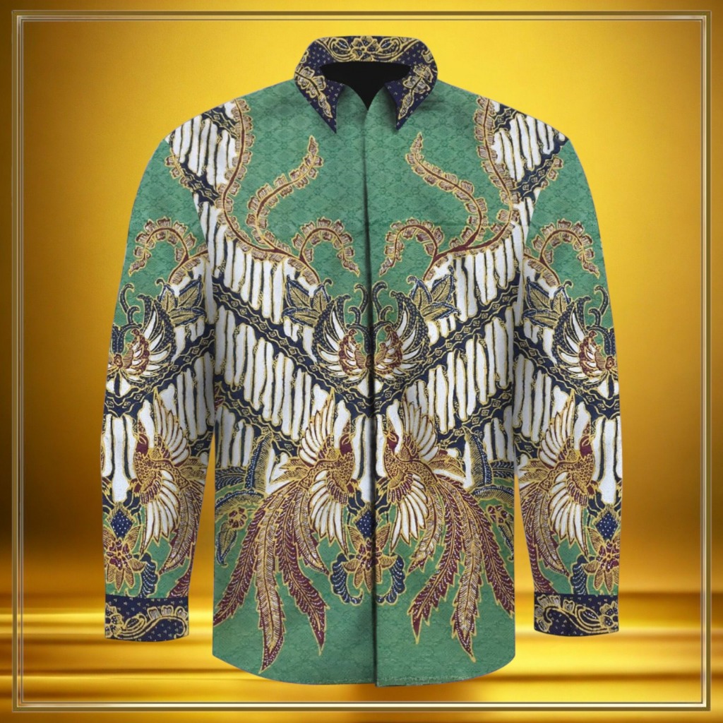 KAIN BATIK TULIS EXCLUSIVE BAHAN KEMEJA PREMIUM PRIA SUTRA ATBM 35