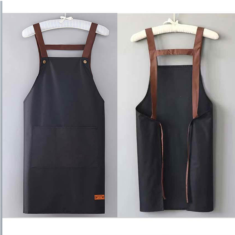 D3W Apron Celemek Barista Apron Celemek Barista Korean Style Celemek Masak Waterproof Celemek
