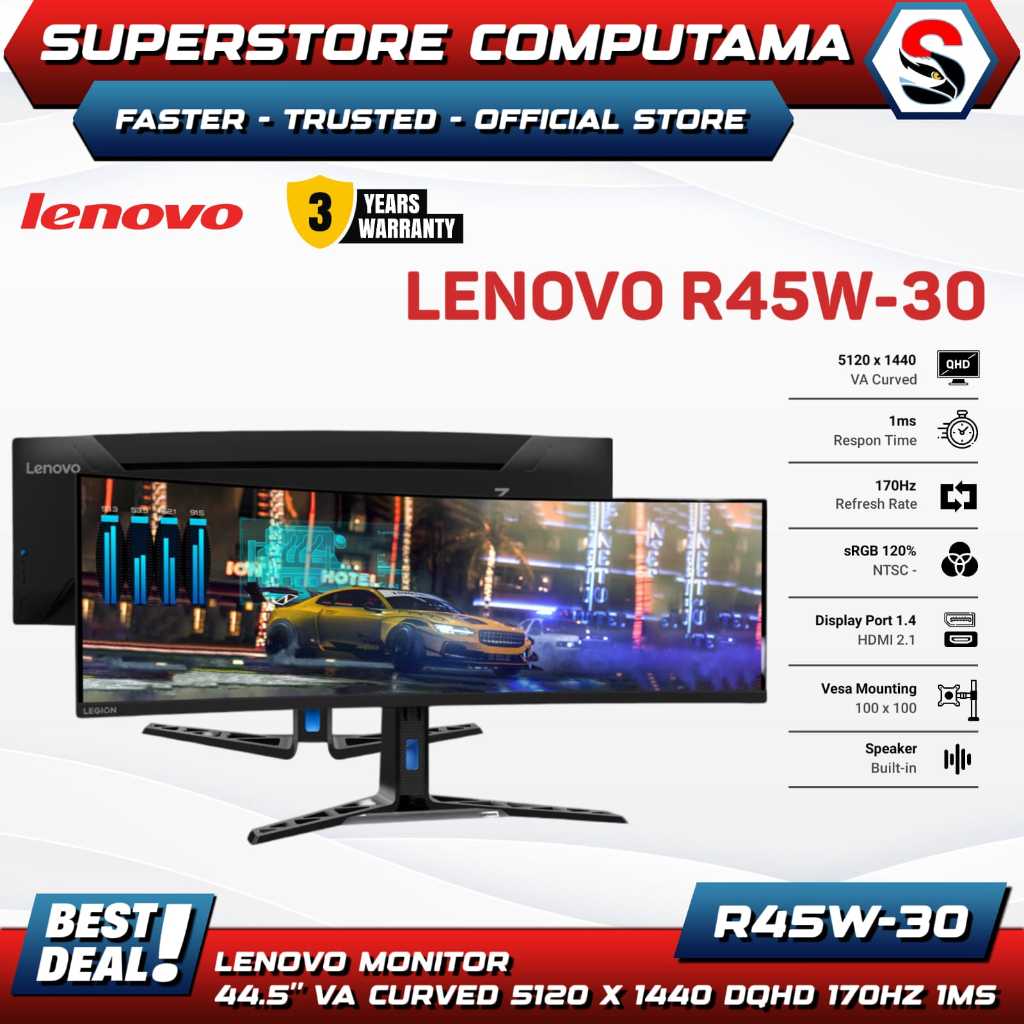 Lenovo Legion R45w-30 Monitor