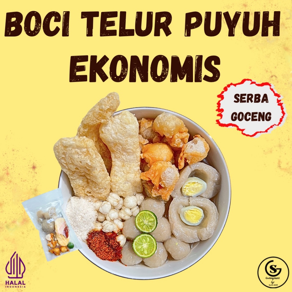 

1 BKS BOCI TELUR PUYUH EKONOMIS KUAH KALDU Food