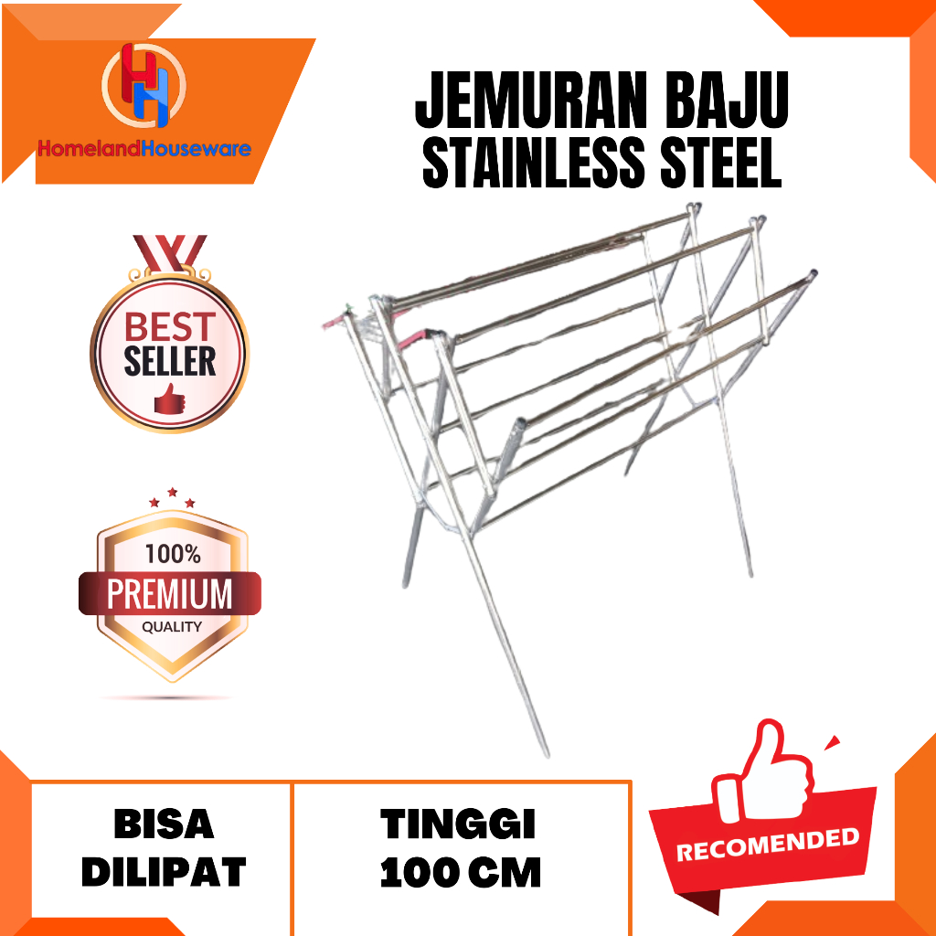 JEMURAN BAJU STAINLESS/JEMURAN BAJU KECIL STAINLESS/JEMURAN HANDUK KECIL STAINLESS STEEL