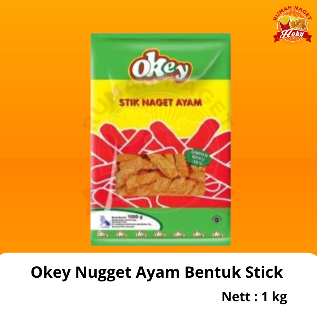 

Okey Naget Ayam Stick 1kg