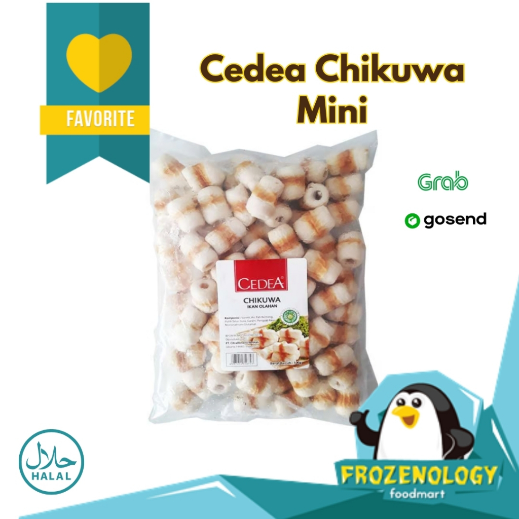 Cedea Chikuwa Mini / Cikua Frozen | Seafood Olahan Khas Jepang