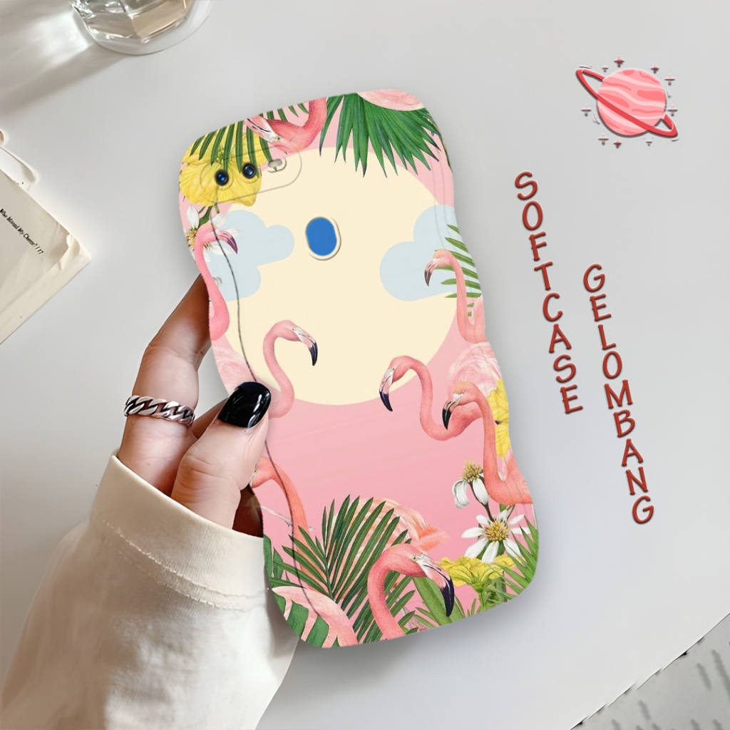 Soft Case Gelombang HP OPPO A5s - OPPO A7 - OPPO A12 - OPPO A11K - OPPO F9 - Casing Gelombang - Espa
