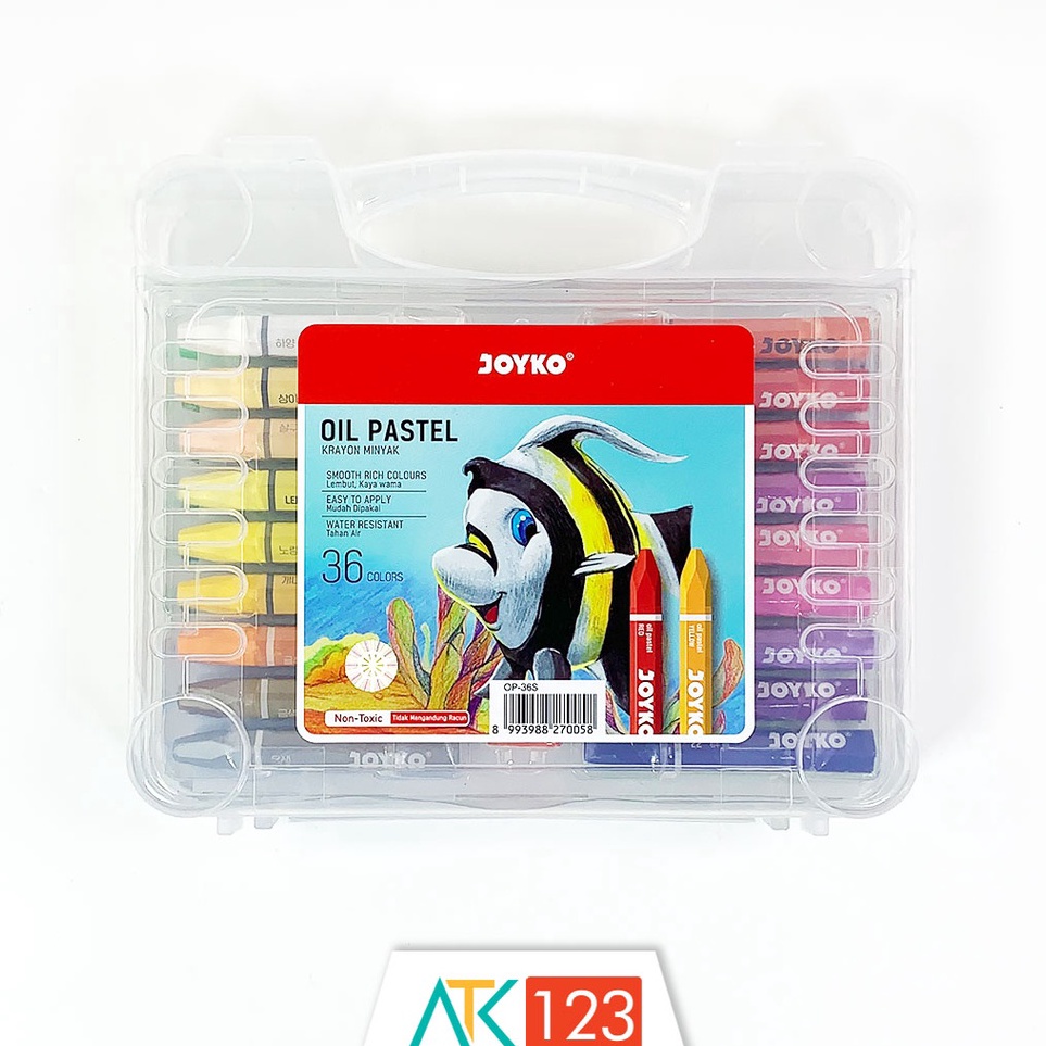 

KODE L77J Krayon Crayon Titi Joyko 36 Oil Pastels OP36S