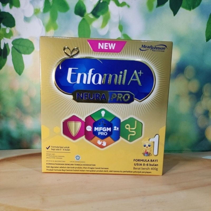 ENFAMIL 1 A+ 400gr Susu formula Untuk bayi usia 0-6 bulan