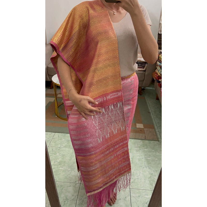 TUMTUMAN KLASIK SUTRA PEWARNA ALAM