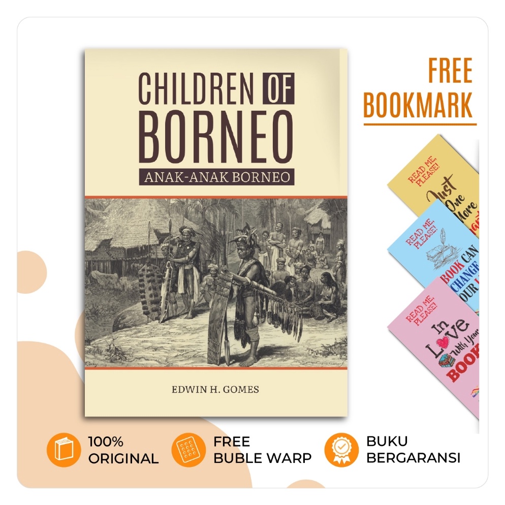 KODE E98V Buku Children of Borneo AnakAnak Borneo
