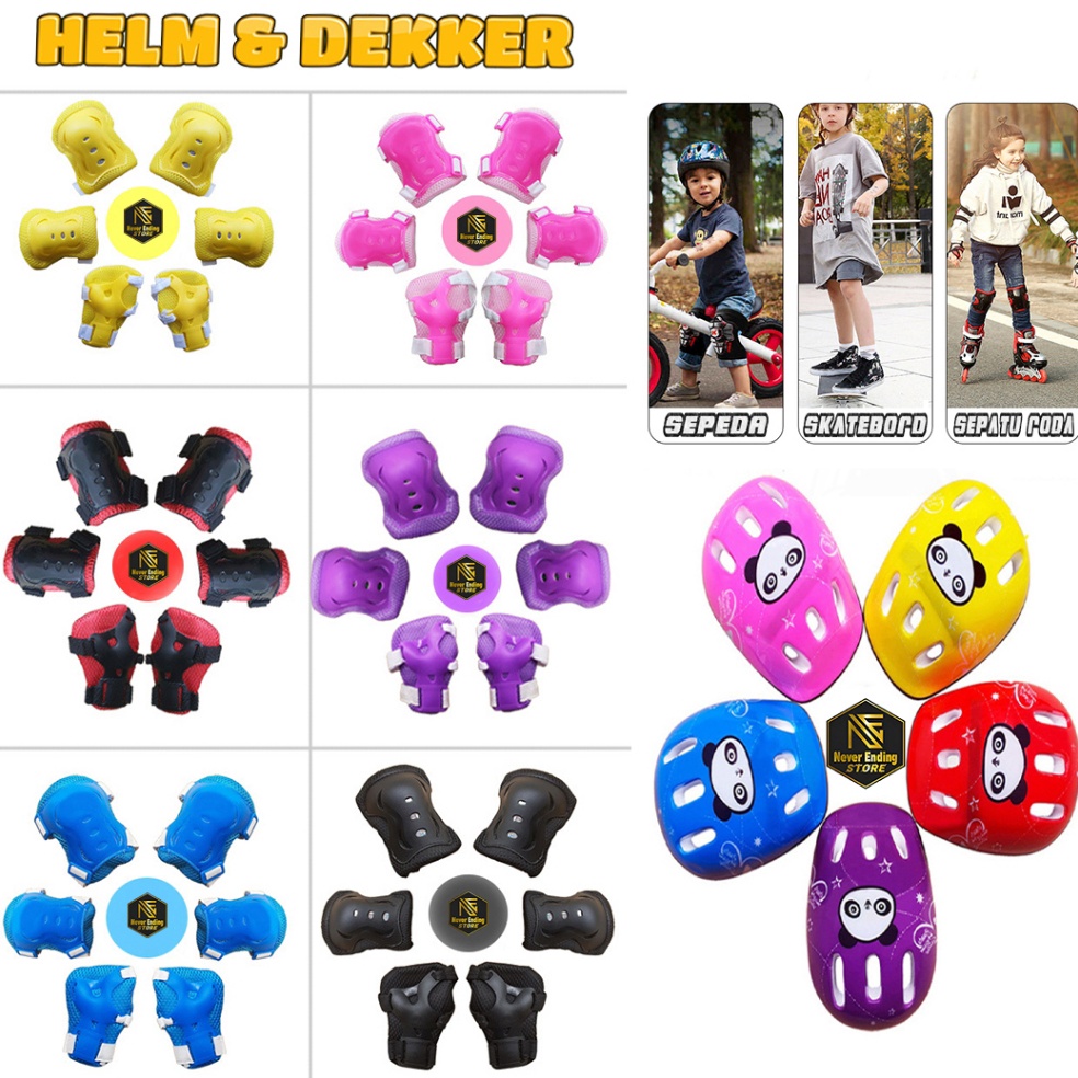 KODE X95T Helm  Dekker NEKIDS Anak Cocok Buat Olahraga Sepatu Roda Sepeda Scooter Skateboard Otoped 