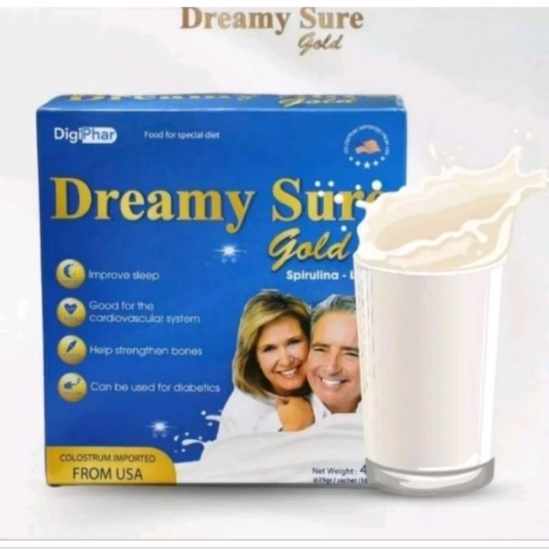

DREAMY SURE GOLD SUSU INSOMNIA BIKIN TIDUR NYENYAK